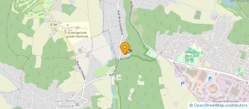 localisation de l'entreprise SCI DES ROMARINS  JOUARS-PONTCHARTRAIN