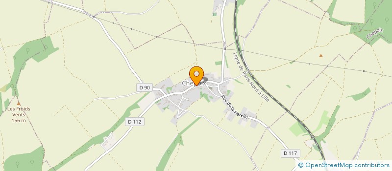 localisation de l'entreprise SCI DES ROMARINS  CHEPOIX