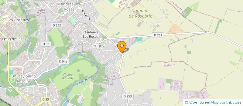 localisation de l'entreprise SCI DES ROMARINS  SAINT-PIERRE-DU-PERRAY