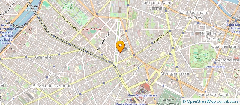 localisation de l'entreprise SCI DES ROSES  PARIS