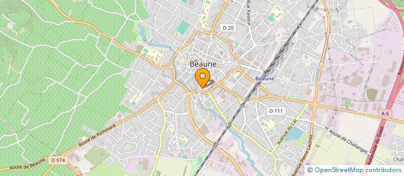 localisation de l'entreprise SCI DES ROSES à BEAUNE