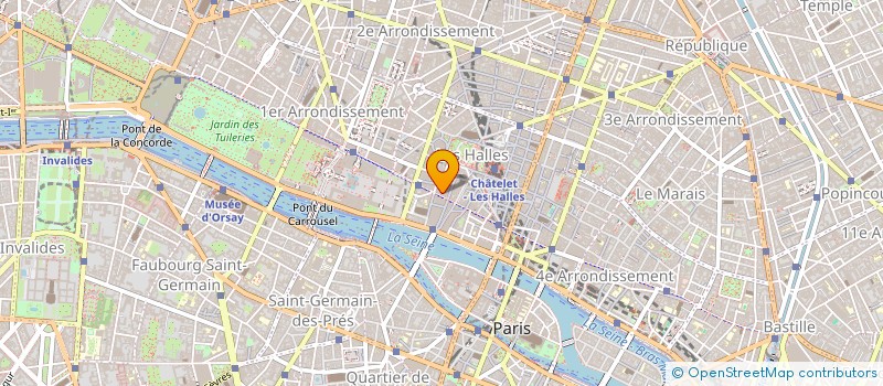 localisation de l'entreprise SCI DES ROSES  PARIS