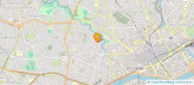 localisation de l'entreprise SCI DES ROSES à NANTES