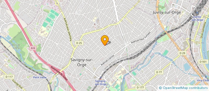 localisation de l'entreprise SCI DES ROSES  CACHAN