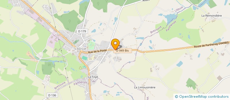 localisation de l'entreprise SCI DES ROSES BLANCHES  VERNOUX-EN-GATINE