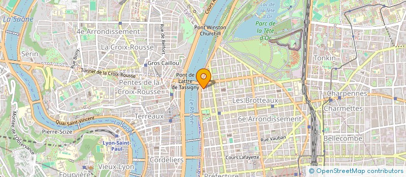 localisation de l'entreprise SCI DES ROSIERS  LYON