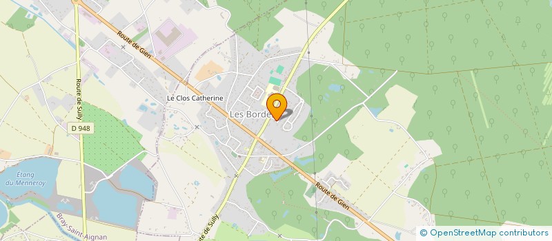 localisation de l'entreprise SCI DES ROSIERS à LES BORDES