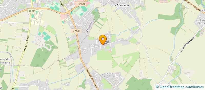 localisation de l'entreprise SCI DES ROSIERS à LE POINCONNET