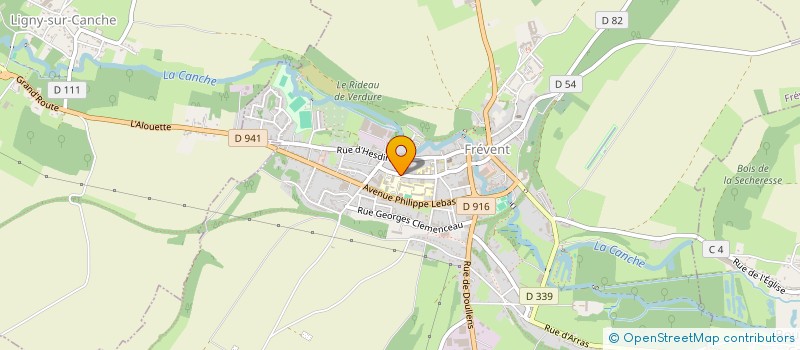 localisation de l'entreprise SCI DES ROSSIGNOLS à ARRAS