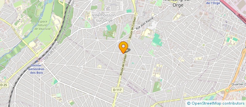localisation de l'entreprise SCI DES ROSSIGNOLS à VILLEMOISSON-SUR-ORGE