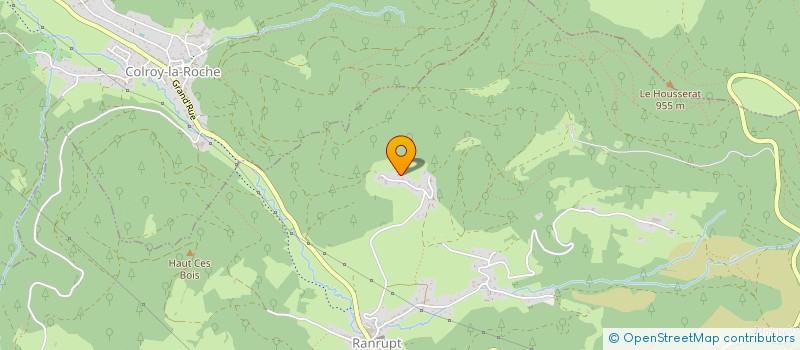 localisation de l'entreprise SCI DES ROSSIGNOLS  RANRUPT