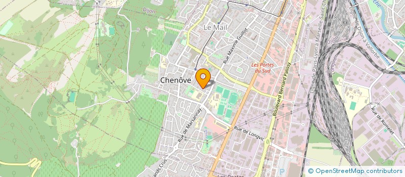 localisation de l'entreprise SCI DES ROTONDES à CHENOVE