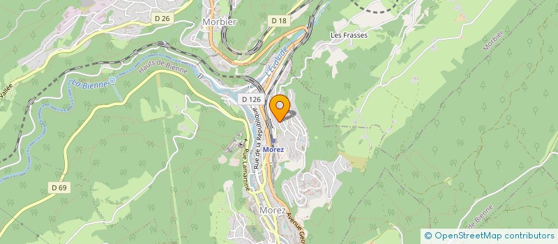 localisation de l'entreprise SCI DES ROTTWEILERS  HAUTS DE BIENNE