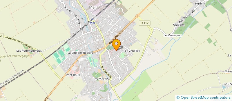 localisation de l'entreprise SCI DES ROUVERS  MER