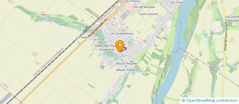 localisation de l'entreprise SCI DES RYOTIS à TAVERS
