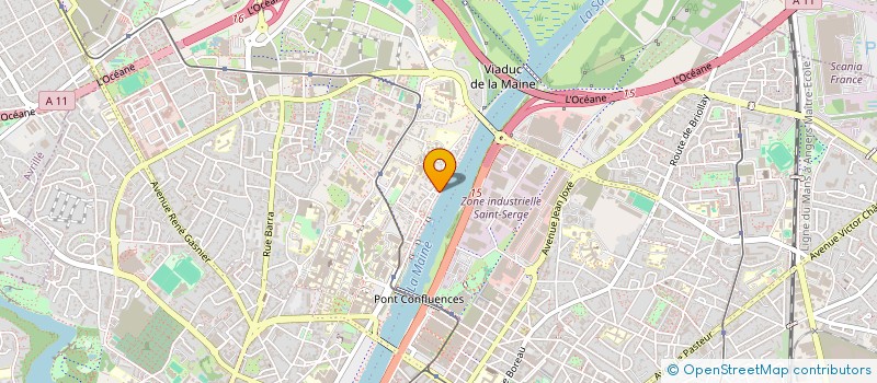 localisation de l'entreprise SCI DES SABLES à ANGERS