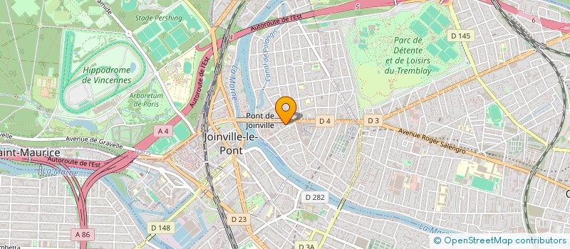 localisation de l'entreprise SCI DES SABLES à JOINVILLE-LE-PONT