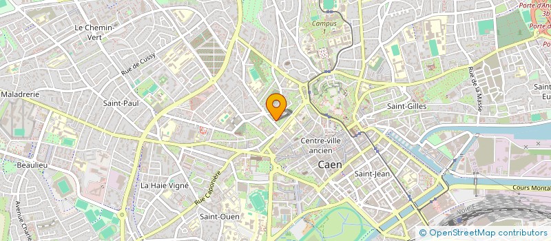 localisation de l'entreprise SCI DES SABLES à CAEN