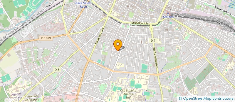 localisation de l'entreprise SCI DES SABLES  AMIENS