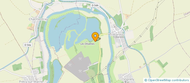 localisation de l'entreprise SCI DES SABLES NORD  TRILBARDOU