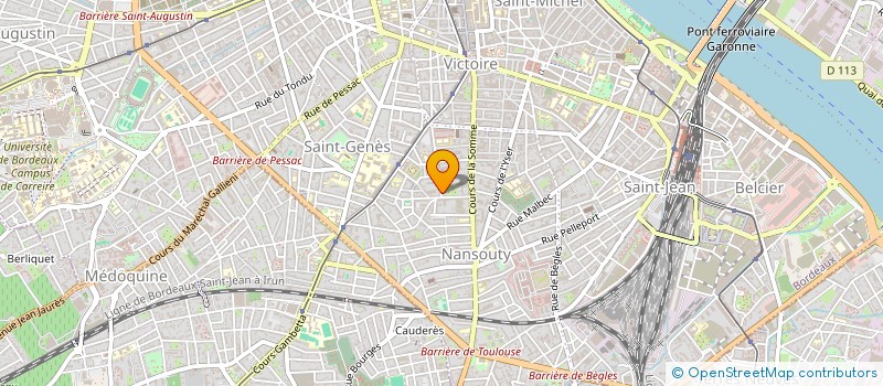 localisation de l'entreprise SCI DES SABLIERES  PARIS