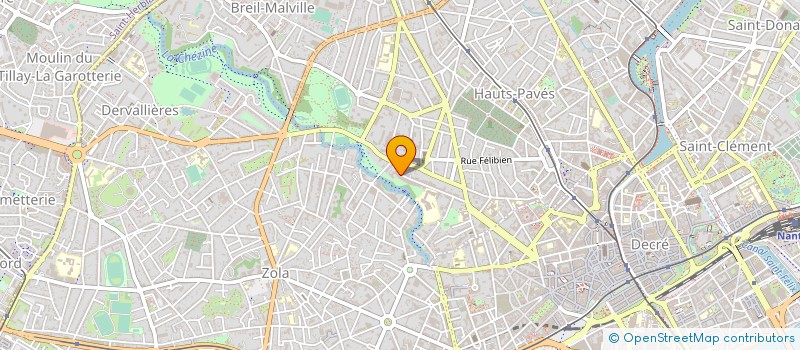 localisation de l'entreprise SCI DES SABLIERES DE MALAKOFF  NANTES