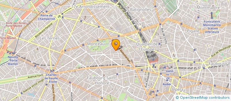 localisation de l'entreprise SCI DES SABLONS  PARIS