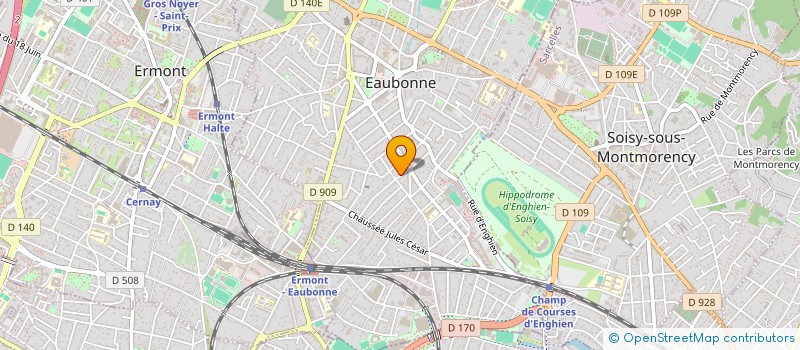 localisation de l'entreprise SCI DES SABLONS à EAUBONNE