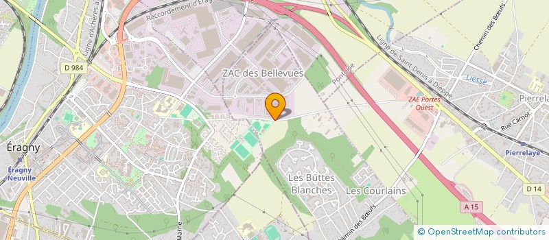 localisation de l'entreprise SCI DES SABLONS  HERBLAY-SUR-SEINE