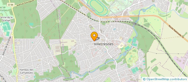 localisation de l'entreprise SCI DES SACRES COEURS  VILLECRESNES