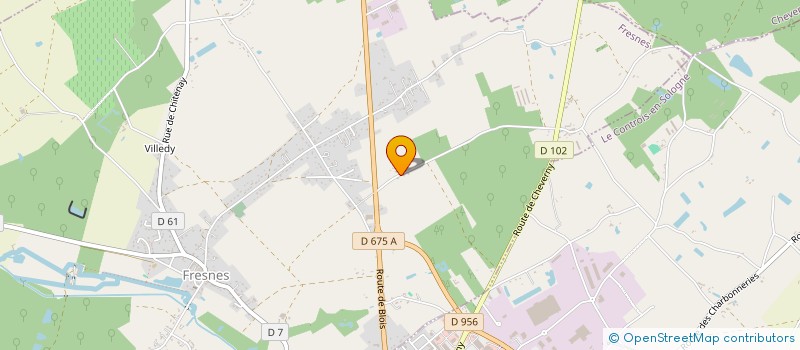 localisation de l'entreprise SCI DES SAGES FEMMES  FRESNES