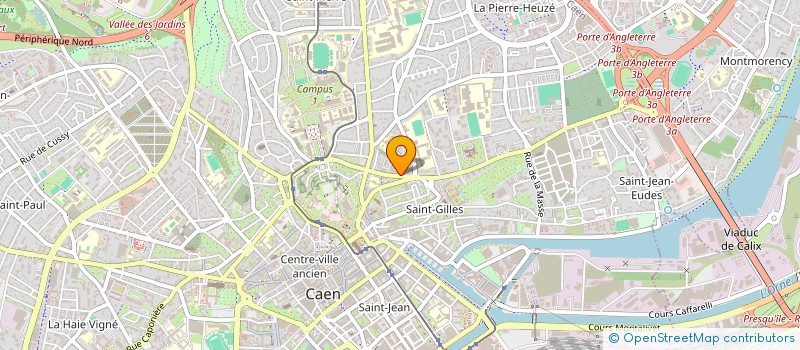 localisation de l'entreprise SCI DES SAINTS PERES à CAEN