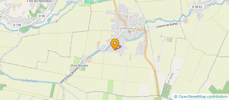 localisation de l'entreprise SCI DES SALINES 54  VILLEVIEUX