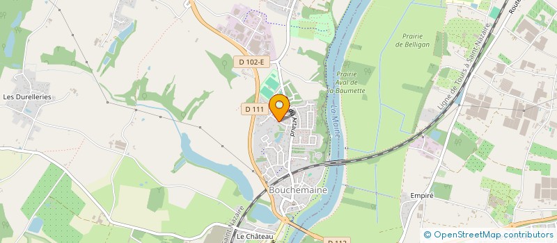 localisation de l'entreprise SCI DES SAMNITES  BOUCHEMAINE