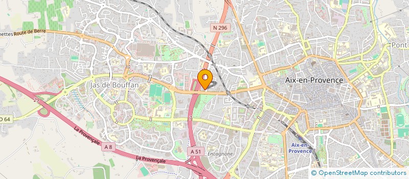 localisation de l'entreprise SCI DES SANTONS  AIX EN PROVENCE