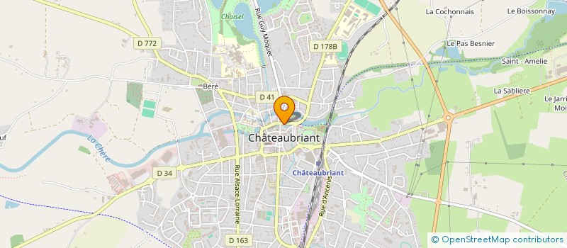 localisation de l'entreprise SCI DES SAPINS  SOUDAN