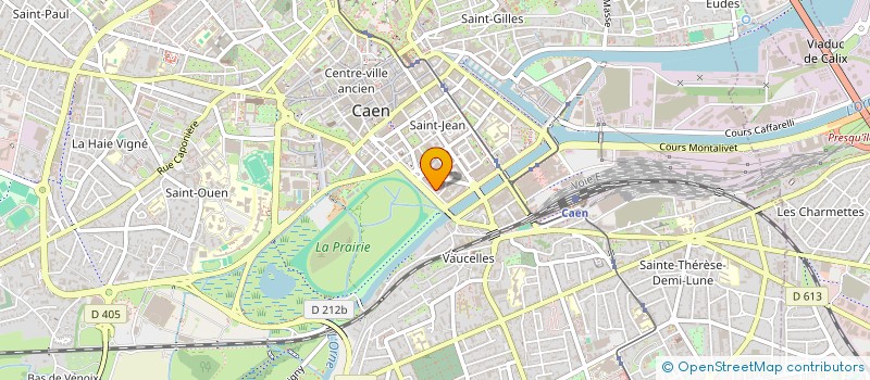 localisation de l'entreprise SCI DES SAPINS à CAEN