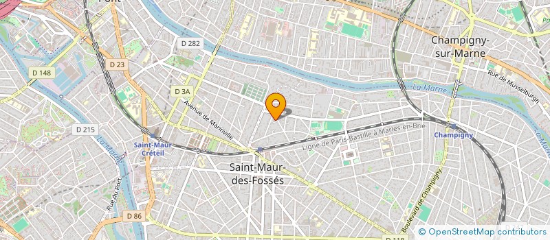 localisation de l'entreprise SCI DES SAPINS à SAINT-MAUR-DES-FOSSES