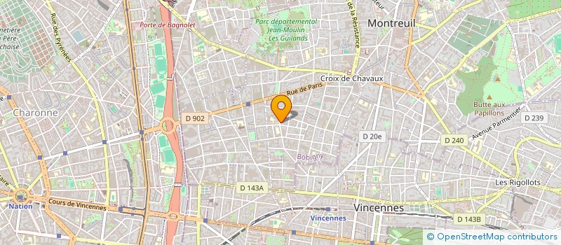 localisation de l'entreprise SCI DES SAPINS FPFM  PLOUGASTEL-DAOULAS