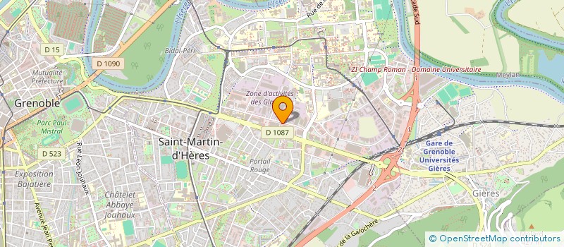 localisation de l'entreprise SCI DES SAPINS VERTS  SAINT-MARTIN-D'HERES