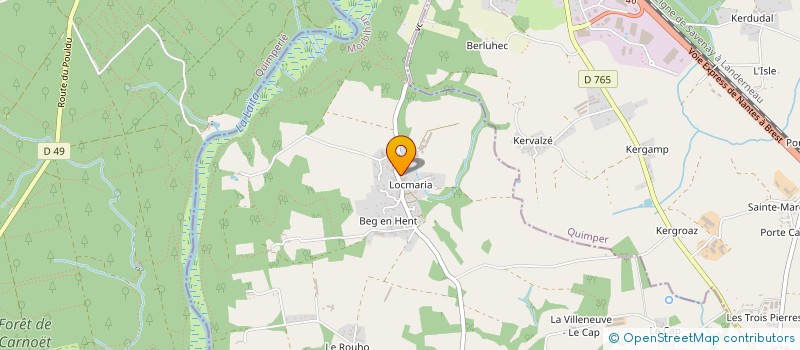 localisation de l'entreprise SCI DES SARCELLES  GUIDEL