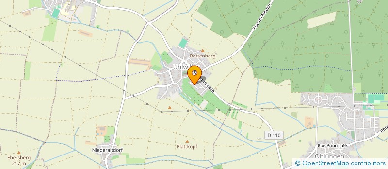 localisation de l'entreprise SCI DES SARMENTS  UHLWILLER