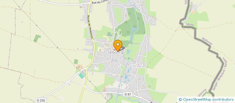 localisation de l'entreprise SCI DES SAULES à SEBOURG