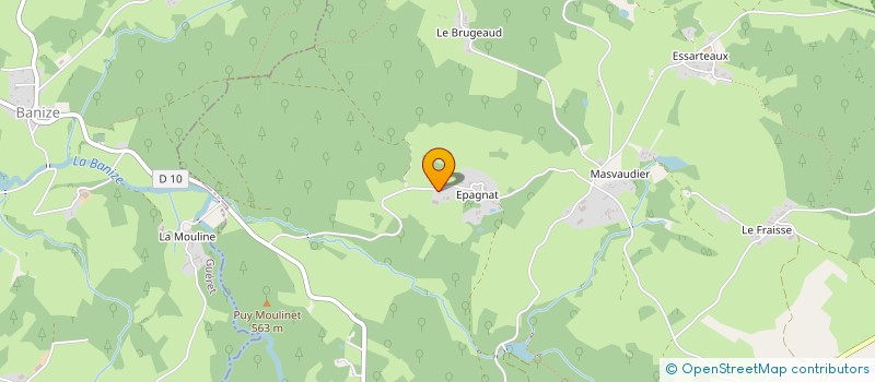 localisation de l'entreprise SCI DES SCIMES  VALLIERE