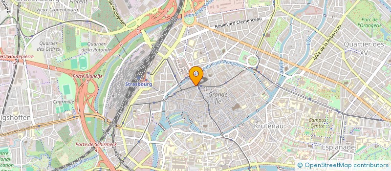 localisation de l'entreprise SCI DES SEIGNEURS  STRASBOURG