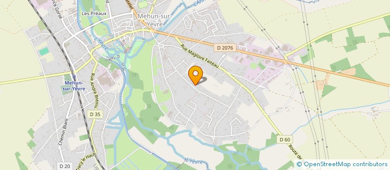 localisation de l'entreprise SCI DES SENTES DE BARMONT  MEHUN-SUR-YEVRE