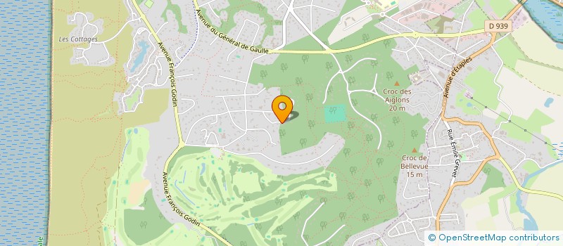 localisation de l'entreprise SCI DES SEPT à LE TOUQUET-PARIS-PLAGE