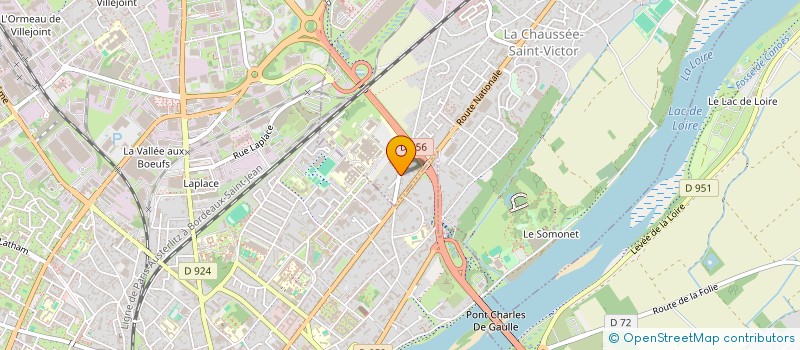 localisation de l'entreprise SCI DES SEPT ARPENTS  LA CHAUSSEE-SAINT-VICTOR