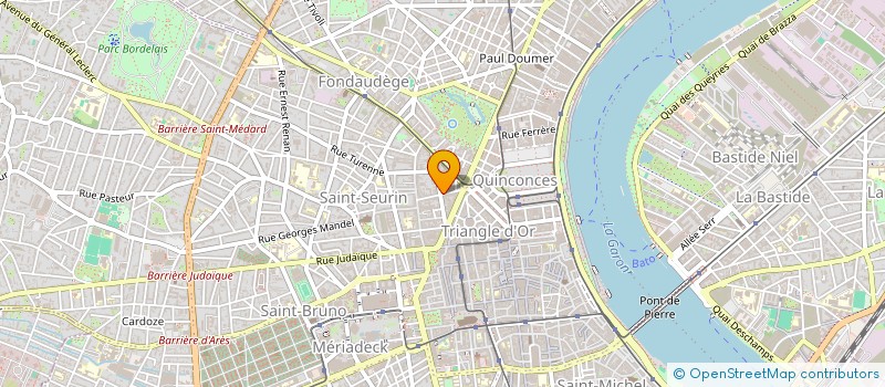 localisation de l'entreprise SCI DES SEPT FAMILLES  BORDEAUX