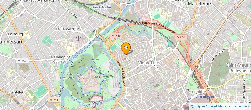 localisation de l'entreprise SCI DES SERRES à LILLE